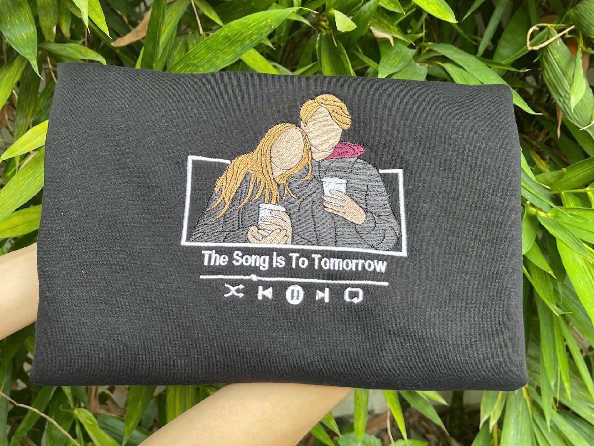Valentines day gift, Custom embroidered photo shirt, custom embroidered tshirt, Custom embroidered photo, couples shirt