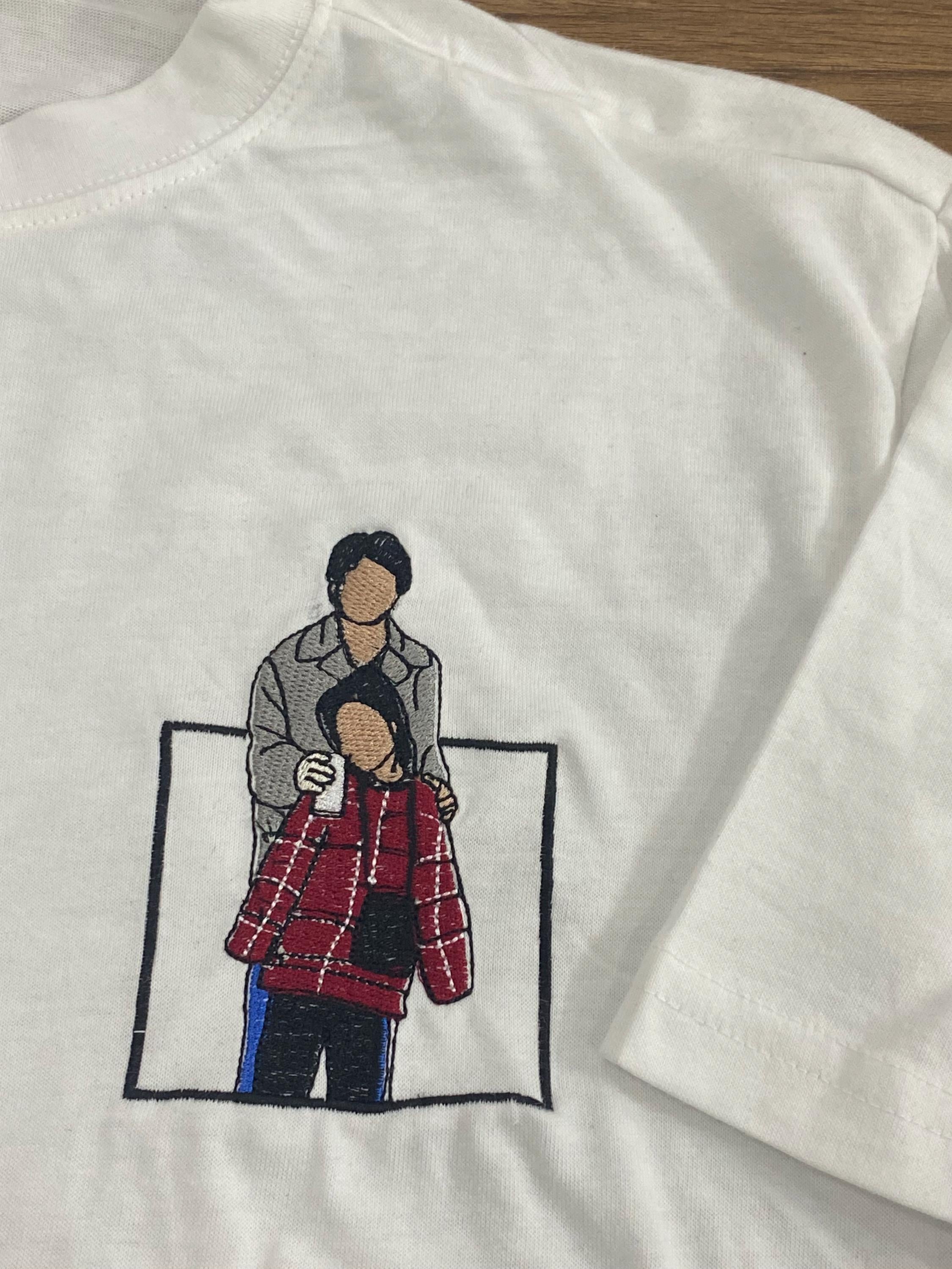 Custom embroidered t shirt, Custom embroidered photo shirt, custom embroidered tshirt, Custom embroidered photo
