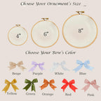 Personalized New Home Embroidered Christmas Ornament: Custom Photo