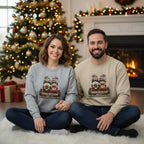 Embroidered Couples Sweatshirt Personalized Anniversary Gift Growing Old Together Matching Mr And Mrs Newlywed Keepsake Apparel