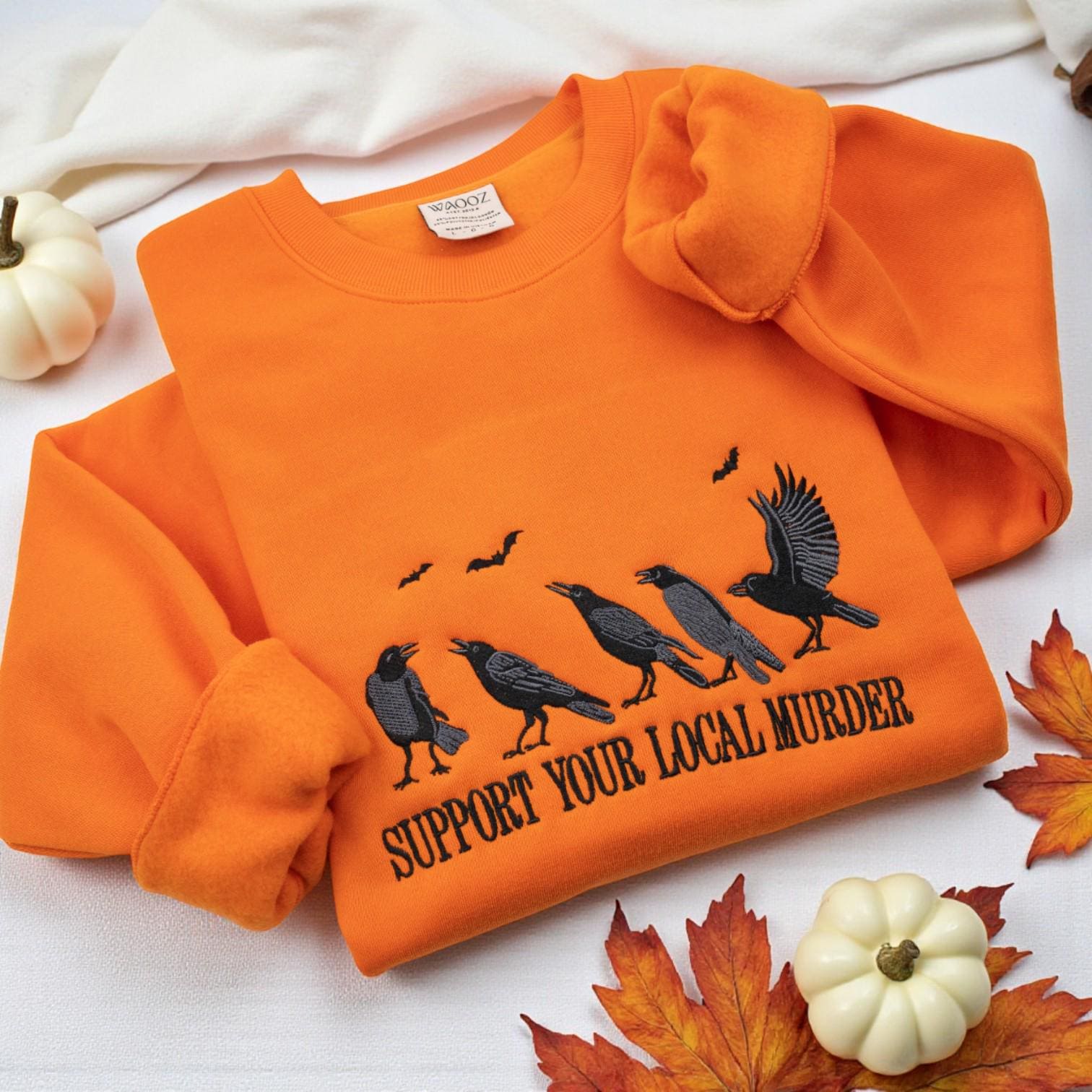Vintage Raven Sweatshirt: Dark Academia Witchy Crow Gift