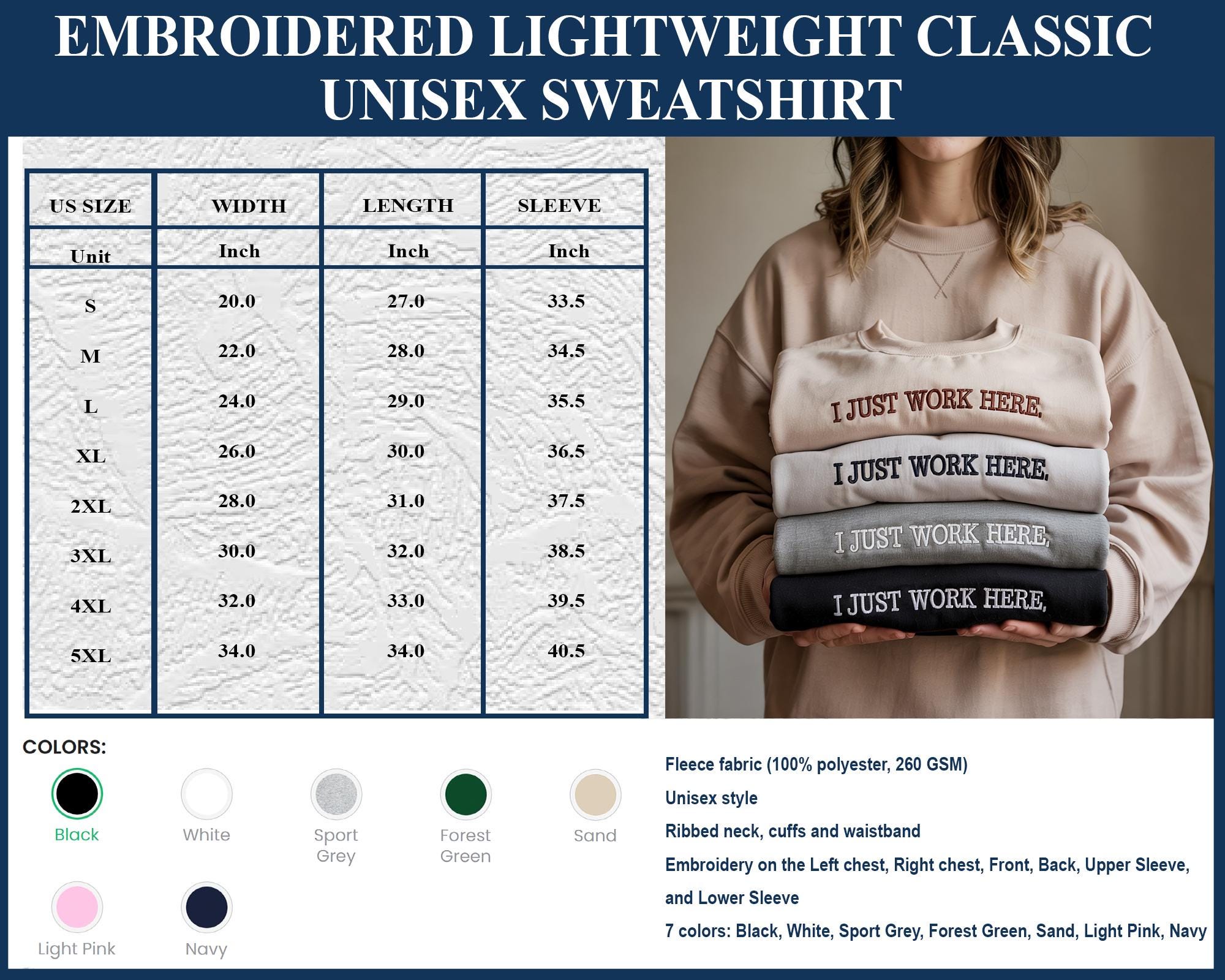 Embroidered Gingerbread Xmas Sweatshirt, Embroidered Snowman Sweatshirt, Embroidered Christmas Stock Sweatshirt, Candy Cane Shirt, Pine Tree