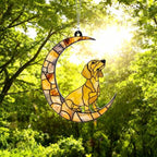 Custom Yellow  Dachshund   ACRYLIC Suncatcher, Dog Suncatcher, Dachshund  , Yellow  Dog, Window Hanging, Gift For Animal Lover, Dog Gift - image 6