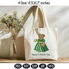 St Patrick’s Day Teddy Bear Embroidery Design, Irish Bear Machine Embroidery File, Shamrock Bear, 4 sizes, Instant Download - image 3