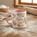 Personalized Baker’s Dream 3D Effect Mug, Custom Baking Lover Mug, Baking Tools Design, Kitchen Baking Gift For Her
