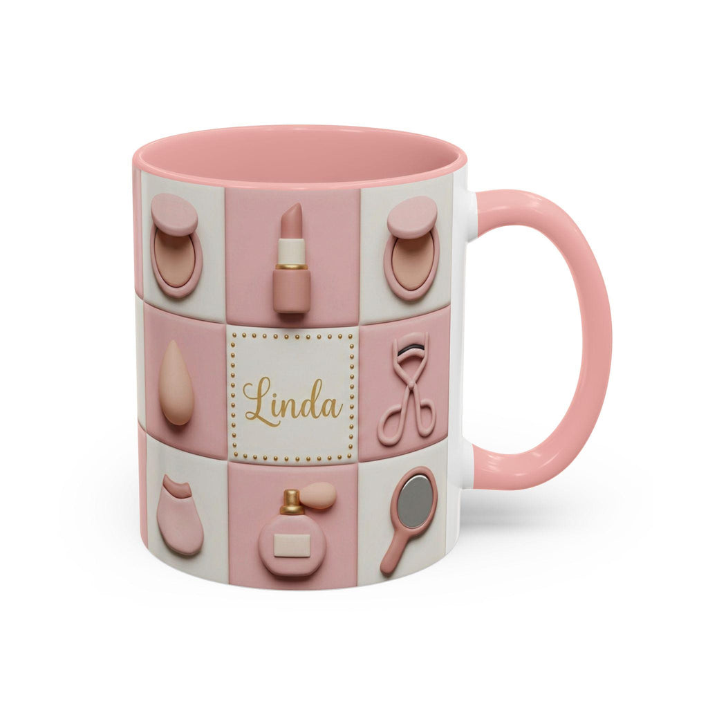 Personalized Makeup Mug, Faux 3D Effect, Beauty Lover Gift - image 4