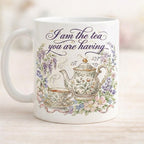 I Am The Tea You Will Be Having Mug, Bookish Tea Lover Gift, Romance Reader Accent Mug, BookTok Cup, Gift For Book Lover - image 2