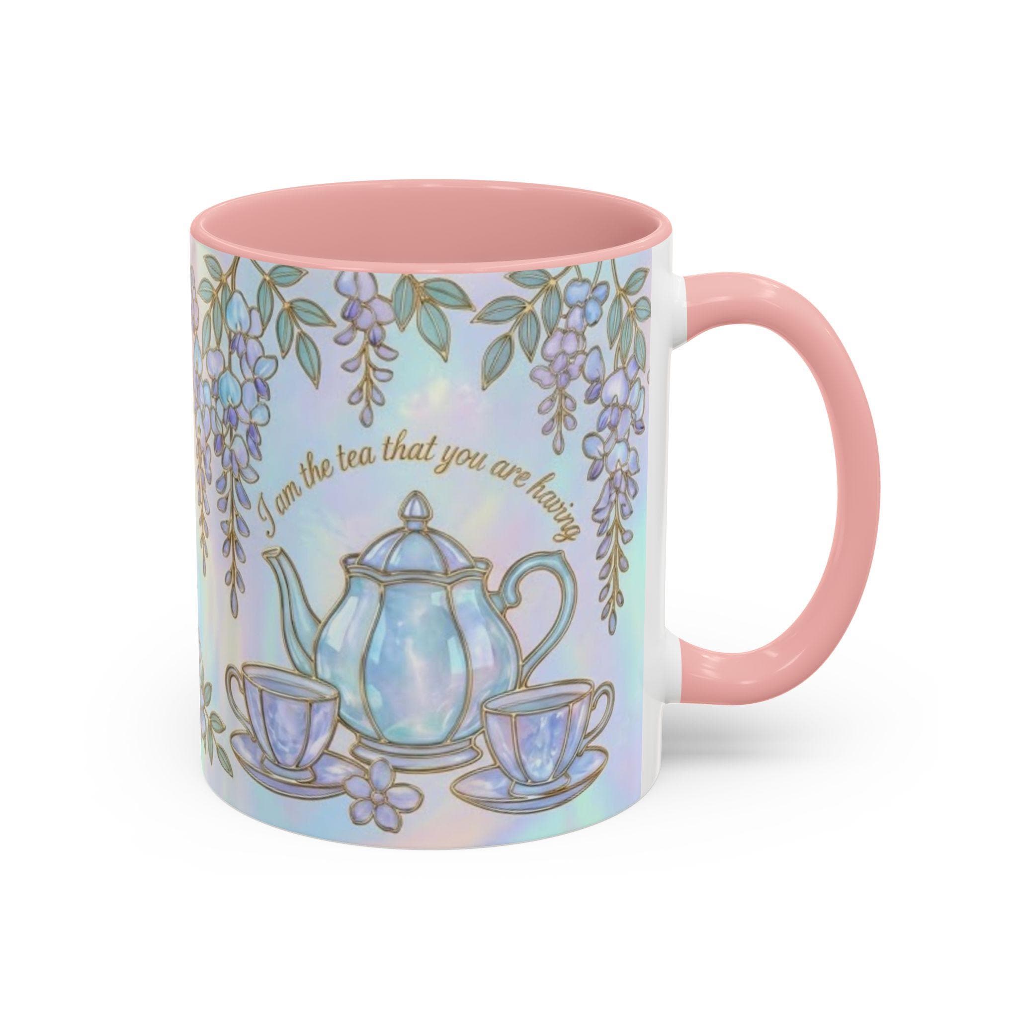 I Am The Tea You Will Be Having Faux 3D Mug, Bookish Tea Lover Gift, Romance Reader Accent Mug, BookTok Cup - image 4