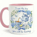 I Am The Tea You Will Be Having Mug, Bookish Tea Lover Gift, Romance Reader Accent Mug, BookTok Cup - image 2