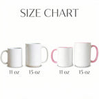Custom Name Floral Bookshelf Faux Stained Glass Style Mug, Ceramic Mug Book Lover gift - image 8