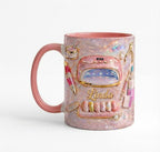 Custom Name Nail Tech Coffee Mug, Faux 3D Effect Ceramic - image 4