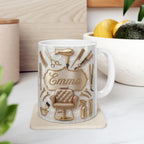 Custom Name Hairstylist Mug, 3D Effect Beauty Salon Owner Coffee Mug, Gift for Hairdresser, Cosmetology Graduation Gifts, Hair Dresser Gift - image 5