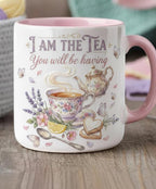 I Am The Tea You Are Having Mug, Movie Drama Funny Quote Coffee Mugs, Sarcastic British Humor Cup