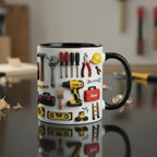 Personalized Handyman Mug, Custom Name Grandpa Dad Coffee Cup, Father's Day Gift - image 2