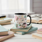 Personalized Book Lover Mug, Custom Name Bookish Coffee Cup, Gift for Reading Lover Cups - image 2