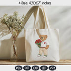 Holiday Teddy Bear Embroidery Design Bundle, Valentine Mardi Gras St Patricks Day Bear,Patriotic USA Hiking Golf Teddy Bear,Instant Download - image 3