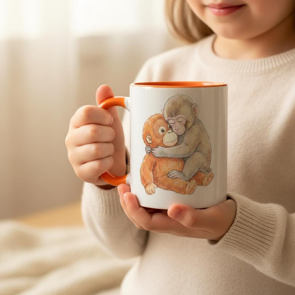 Team Punch Monkey Mug, Punch Monkey Mug, Trending Baby Monkey Mug