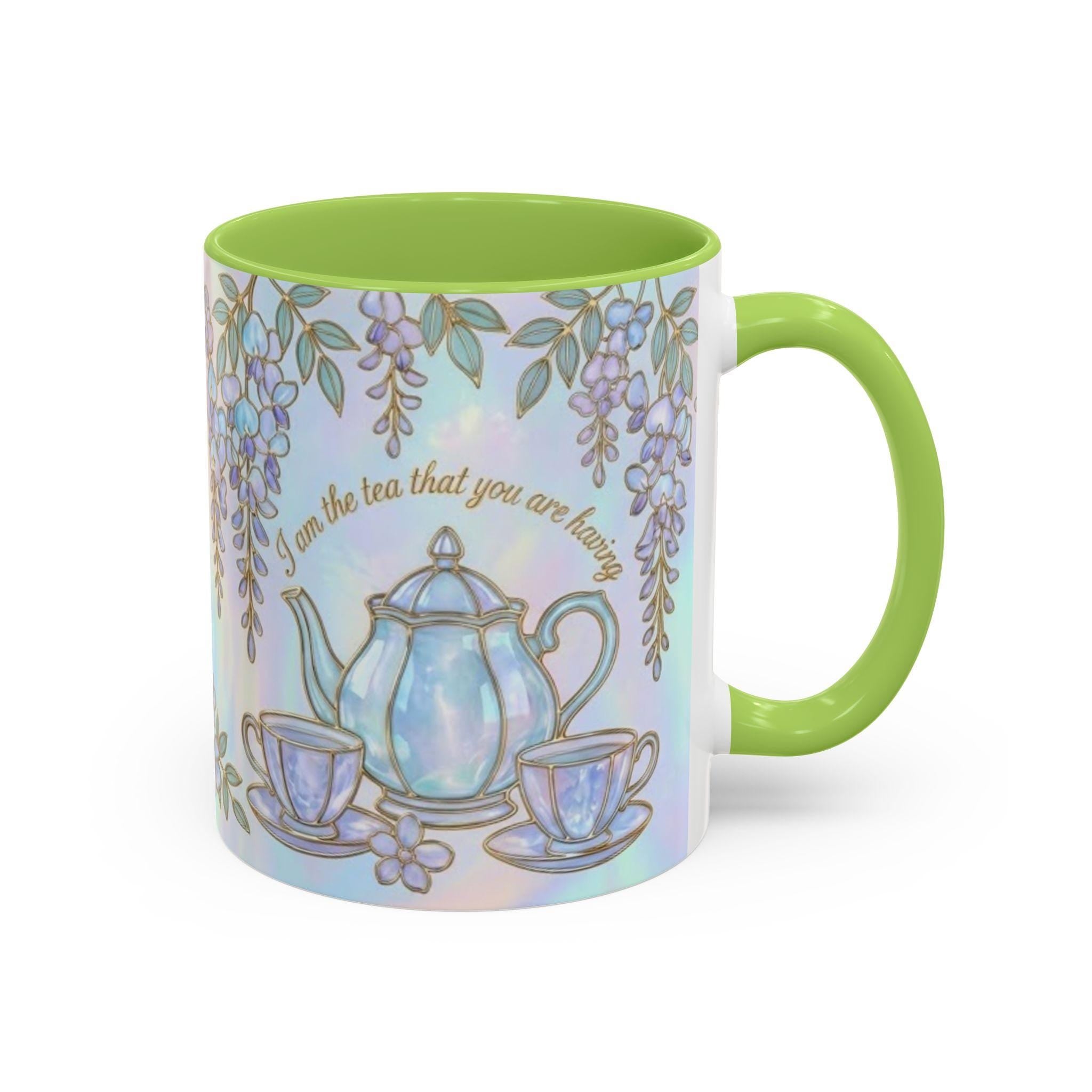 I Am The Tea You Will Be Having Faux 3D Mug, Bookish Tea Lover Gift, Romance Reader Accent Mug, BookTok Cup - image 5