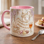 I Am The Tea That You Are Having Faux 3D Mug, Bookish Tea Lover Gift, Romance Reader Accent Mug, BookTok Cup
