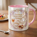 I Am The Tea You Will Be Having Faux 3D Mug, Bookish Tea Lover Gift, BookTok Cup