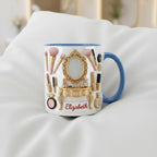 Custom Makeup Lover Mug, Personalized Beauty Lover Cup, Makeup Artist Gift, Mothers Day Gift - image 2