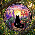 Custom Maine Coon Cat Loss Suncatcher, Custom Pet Memorial Gift, Pet Loss Sympathy Gift, Cat Lover Gift, Pet Remembrance Gift, custom photo - image 3