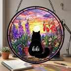 Custom Ragdoll Cat Loss Suncatcher, Custom Pet Memorial Gift, Pet Loss Sympathy Gift, Cat Lover Gift, Pet Remembrance Gift, custom photo - image 4