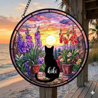 Custom Bengal  Cat Loss Suncatcher, Pet Memorial Gift, Pet Loss Sympathy Gift, Cat Lover Gift, Pet Remembrance Gift, Custom photo - image 2