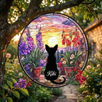 Custom Siamese Cat Loss Suncatcher, Pet Memorial Gift, Pet Loss Sympathy Gift, Cat Lover Gift, Pet Remembrance Gift, Custom photo - image 3