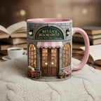 Personalized Bookshop Mug, Custom Bookish Bookworm Accent Cup, Gift for Reading Lover Mugs - image 3