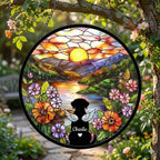 Personalized Labrador Retriever Loss Sympathy Gift, Custom Dog Memorial Suncatcher, Pet Memorial Gift, Loss of Dog Gift, Remembrance Gift - image 2