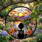 Personalized Poodle  Loss Sympathy Gift, Custom Dog Memorial Suncatcher, Pet Memorial Gift, Loss of Dog Gift, Remembrance Gift - image 2