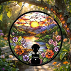 Personalized Beagle dog Loss Sympathy Gift, Custom Dog Memorial Suncatcher, Pet Memorial Gift, Loss of Dog Gift, Remembrance Gift