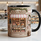 Personalized Bakery Mug, Bakery Faux 3D Effect Mug, Kitchen Baking Gift For Her - image 7