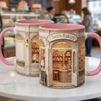 Custom Name Baker’s Dream Mug, Bakery Mug, Kitchen Baking Faux 3D Effect, Gift For Her - image 4