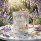 Personalized Tea Lover Faux 3D Mug, Cozy Tea Romance Reader Gift - image 2