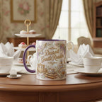 Dearest Gentle Reader Accent Mug, Bookish Tea Lover Mug, Romance Reader Gift, Faux 3D Effect - image 6