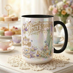 Dearest Gentle Reader Faux 3D Accent Mug, Bookish Tea Lover, Romance Reader Gift - image 5