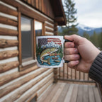 Personalized Fishing Lover Mug, Custom Name Fisherman Coffee Cup, Gift for Men Women - image 2
