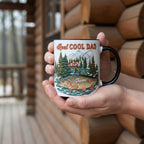 Personalized Fishing Dad Mug, Custom Name Grandpa Accent Coffee Cup, Reel Cool Dad Mugs - image 3