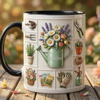 Personalized Gardening Faux 3D Accent Mug, Gardening Gift for Mom Grandma - image 2