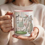 Personalized Golf Faux 3D Accent Mug, Girl Golf Lover Mug, Gift for Her - image 2