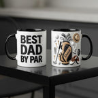 Personalized Golf Lover Mug, Custom Golfer Coffee Mug, Gift for Dad Grandpa