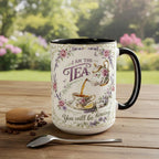 I Am The Tea You Will Be Having Mug, Bookish Romance Reader Accent Cup, Gift For Book Lover - image 3