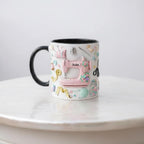 Personalized Sewing Coffee Cup, Custom 3D-Effect Craft Tools Accent Mug, Gift for Women - image 3