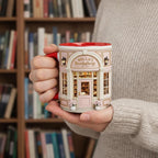 Personalized Bookshop Coffee Cup, Custom Book Lover Accent Mug, Librarian Reader Gift - image 4