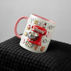 Personalized Baking Lover Mug, Baker Mug with Name, Baking Tools 2D Flat Coffee Cup, Mother's Day Gift - image 3