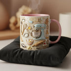 Personalized Baking Mug, Custom Name Cooking Lover Coffee Cup, Baker Tools, Mothers Day Gift - image 2