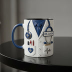 Custom Doctor Mug, Personalized Name Medical Gift, Mom Dad Appreciation Cup, Nurse & Physician Mugs - image 2