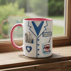 Custom Dentist Mug, Personalized Doctor Gift, Mom/Dad Appreciation Coffee Cup, Nurse Mugs - image 4